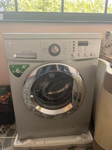 İnformatika: Paltaryuyan maşın LG, 6 kq, Avtomat, Qurutmasız — 1