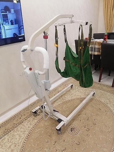 Elektrikli xəstə qaldırıcı (patient lift) – evdə və klinikalarda