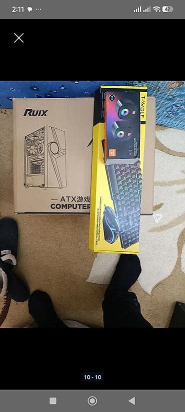 kompüterlər diz ustu: 💀🔥 ULTİMAT GAMING PC SATILIR! 🔥💀 ⚡ FULL SET • PROBLEMSİZ • HAZIR — 8