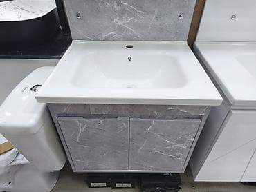 mərmər panel: Hamam üçün lavabo mebeli dəsti - Tərkib: aşağı dolab + üst panel və — 2