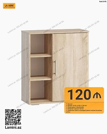 Komod - Ölçülər: Dərinlik 40 sm × Hündürlük 90 sm × En 90 sm - Rəng
