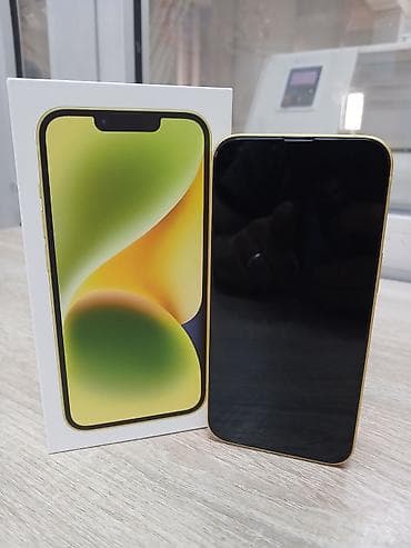 ıphone 15 plus: IPhone 14, 128 GB, Sarı, Face ID, Sənədlərlə — 3