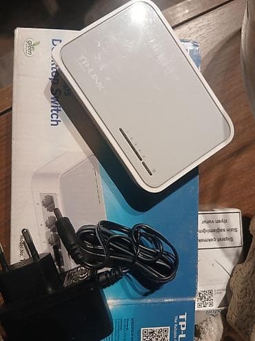 irşad telecom iphone: TP-Link 5 Portlu Switch (İnternet paylayıcı) Qiymət: 15AZN Açıqlama — 4