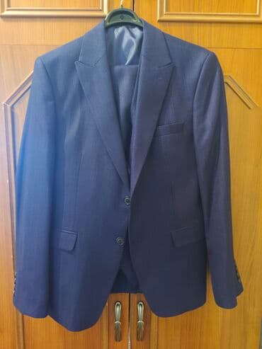 kisi pencekleri: Мужской костюм, Демисезон, Zara, цвет - Синий — 1