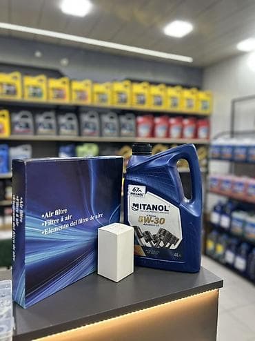 mersedes yağları: Avtomobil mühərriki üçün yağ və filtr dəstləri Tərkib: - Mühərrik — 2