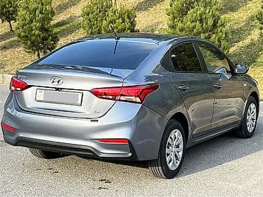 hyundai getz: Hyundai Accent sedan - Kuzov: 4 qapılı sedan, boz (metalik) rəng - — 5