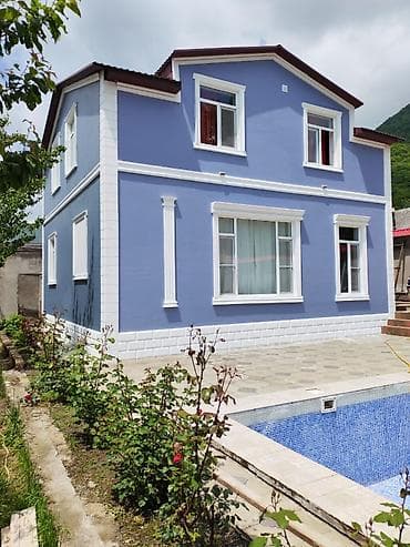 frame evler: 6 otaqlı, 200 kv. m, Kredit yoxdur, Yeni təmirli — 5