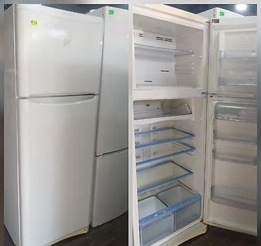 İki qapılı soyuducu (yuxarıda dondurucu, aşağıda soyuducu bölmə)