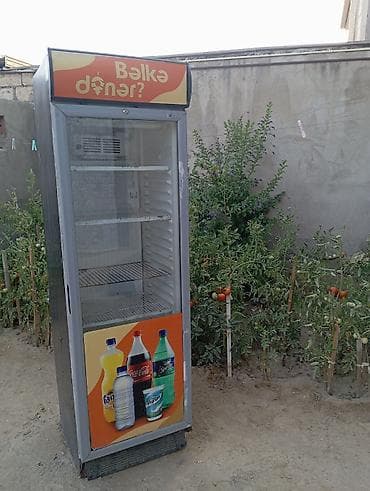 Vitrin tipli içki soyuducusu - Şüşə qapılı, tək kameralı vitrin — 1