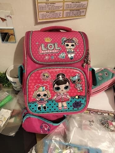 Məhsul: LOL Surprise temalı məktəb çantası - Rəng: çəhrayı, mavi