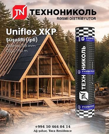 Qapılar və aksessuarlar: Dam üçün Yeni Texnonikol Tol, Polimerli, Topdan — 1