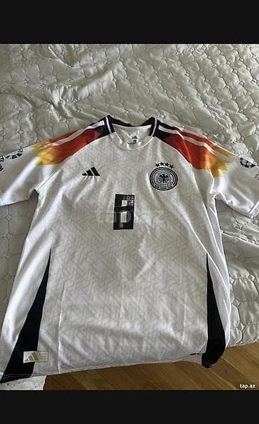 Futbolkalar: Futbolka, Adidas, M, rəng - Ağ — 2