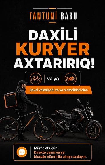 oline is: Moto-kuryer tələb olunur — 1