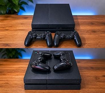 disk oxuyucu: Məhsul: Sony PlayStation 4 (PS4) oyun konsolu + 2 ədəd DualShock 4 — 2