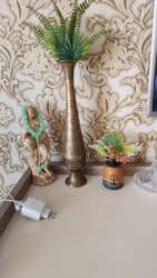 Vaza latun vintaj 50 msn