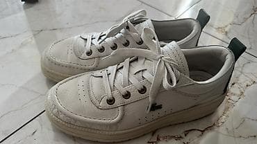 ağ çanta: Magazada 307 manatdir hal hazirda Ağ rəngli dəri idman ayaqqabısı — 2