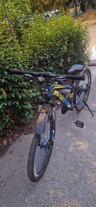 İncəsənət və kolleksiyalar: Dağ/şosse üçün universal velosiped – STRIM markası. Xüsusiyyətlər: - — 2