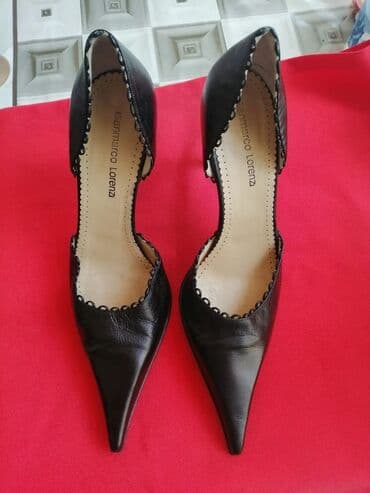 зеленые туфли: Туфли, Размер: 37, Б/у — 4