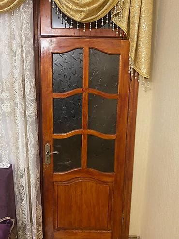 ev qapilari taxta: Taxta otaq qapısı Hündürlüy 2 m Eni 87 sm Salam göründüyü kimi — 3