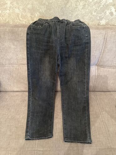 детские стрейчевые джинсы: Cins şalvar, Oğlan üçün, 10 - 12 yaş — 1