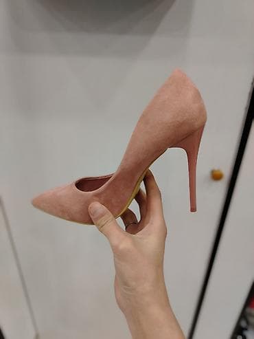 richard mile: Miss Miller qadın tuflisi - Model: klassik stiletto - Rəng: pudra/şam — 2