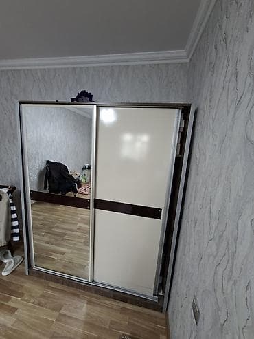 cugun tava: 2 qapılı, Güzgülü, Taxta, Kupe, Düz dolab — 3