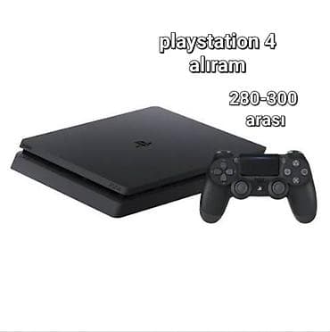 PlayStation 4 (Slim) alıram Şəkildə qeyd: “playstation 4 alıram –
