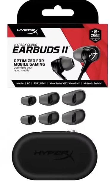 HyperX Cloud Earbuds II – mobil oyun üçün optimallaşdırılmış naqilli