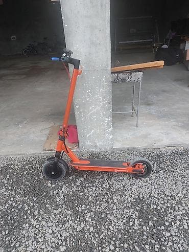 Elektrik skuter – narıncı rəng - Kompakt şəhər tipi elektrik skuter -