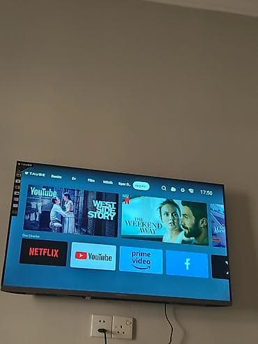 4k televizor: Yeni Televizor TCL LCD 43" 4K (3840x2160), Ünvandan götürmə, Ödənişli çatdırılma — 1