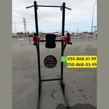 trenajor tutacaqları: 🤩Turnik yerdən qurulan=160azn✔️ 2 cür model var, bir tərəfli və iki — 1