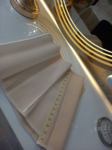 утягивающее белье для полных женщин: Ann Chery markasına aid, XL ölçüdə qadınlar üçün bej rəngli bel — 4