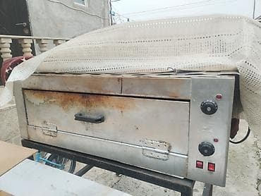 Moyka avadanlığı: 550 Azn pizza sobasi satilir.Firin3 fazadi 9 pizza tutur 30* 30 — 1