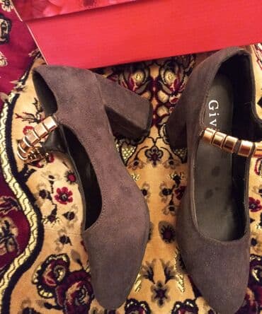 замшевые туфли на платформе: Туфли, Размер: 40, Новый — 4