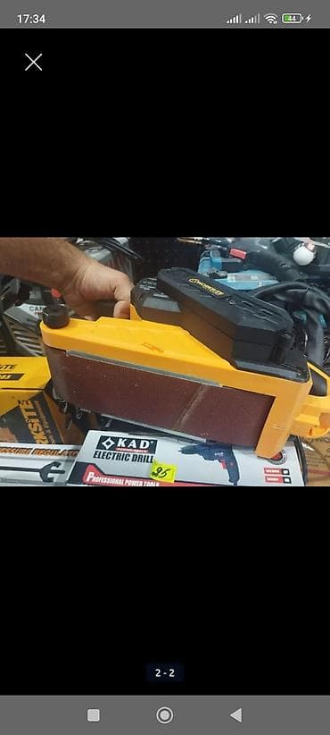 plasdik qapi: Worksite lentli zımpara (belt sander) - Brend: Worksite Tools & — 2