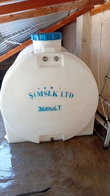 Bak, Plastik, 3000 l l, İşlənmiş, Ünvandan götürmə