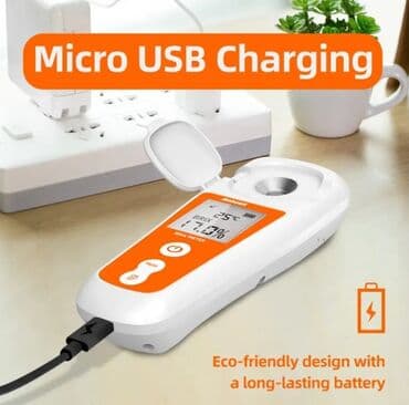 loctite baku: Meyvə şəkəri ölçən. Model: NOHAWK BM-07 Rəqəmsal briks ölçmə — 4