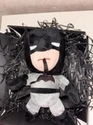 oyuncaq kukla: 🦇 Batman yumşaq oyuncağı Keyfiyyətli və yumşaq Batman oyuncaq fiquru — 4
