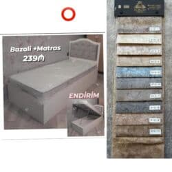 dvp qiymeti: Yeni, Təknəfərlik çarpayı, Bazalı, Matras ilə — 1