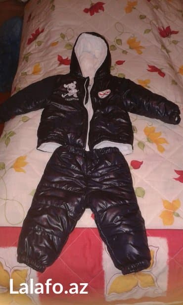 üst geyimi: Oğlan uşağı üçün kurtka dəsti satılır. 2-3 ayından geyinilə bilər — 2