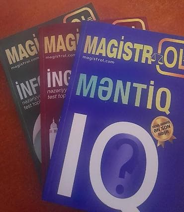 Məhsul: MagistrOL hazırlıq vəsaitləri dəsti(məntiq informatika ingilis