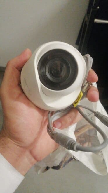 dc mator: Məhsul: Dome tipli təhlükəsizlik kamerası Xüsusiyyətlər: - Korpus: ağ — 1