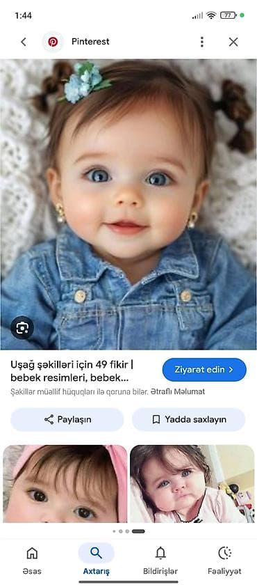 Salam əziz valideyinlər mən gənc ailəyəm öz evimdə uşaga baxıram 35