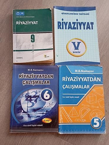 Riyaziyyat üzrə dərslik və vəsaitlər dəsti
Namazov,dəyanət və.s
