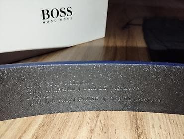 kisi geyimler: Kəmər HUGO BOSS HUGO BOSS HB - премиальный ремень из натуральной кожи — 5