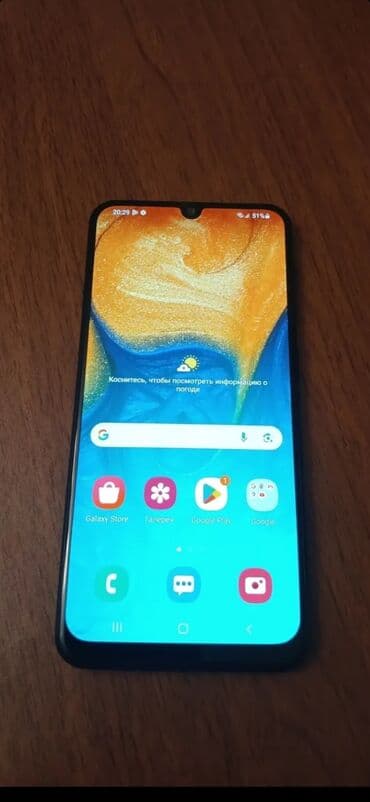 samsung tab s4 qiymeti: Samsung Galaxy A30, rəng - Göy, İki sim kartlı — 2
