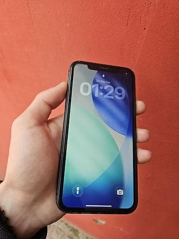 iphone qiymet: IPhone 11, 64 GB, Qara, Face ID — 1