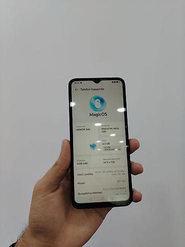 iphone 7 tap az: Honor X6c, 128 GB, rəng - Qara, Sensor — 5