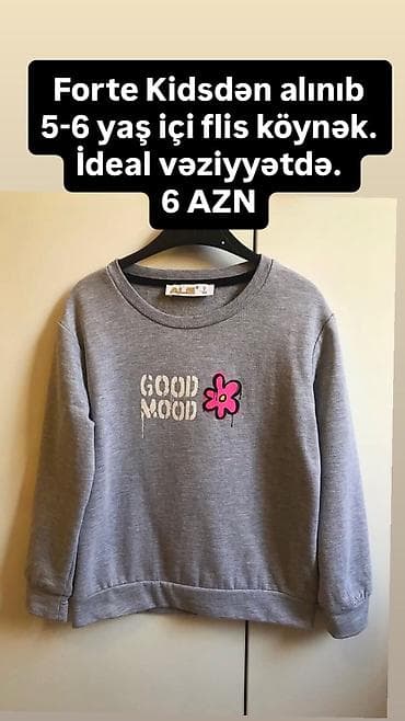 koynəy: Köynək, Qız üçün, 5 - 6 yaş, Bebetto — 1