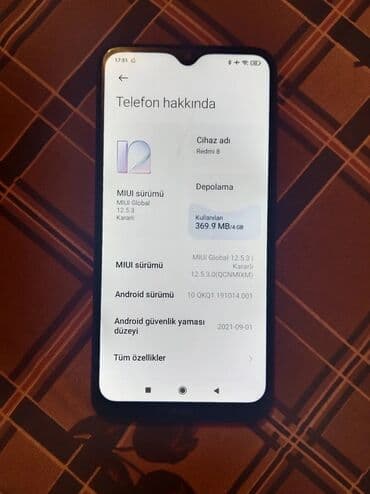 Redmi 8, 64 GB, rəng - Göy